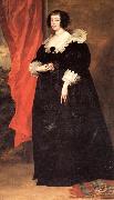 Portrait of Marguerite of Lorraine,Duchess of Orleans, Anthony Van Dyck